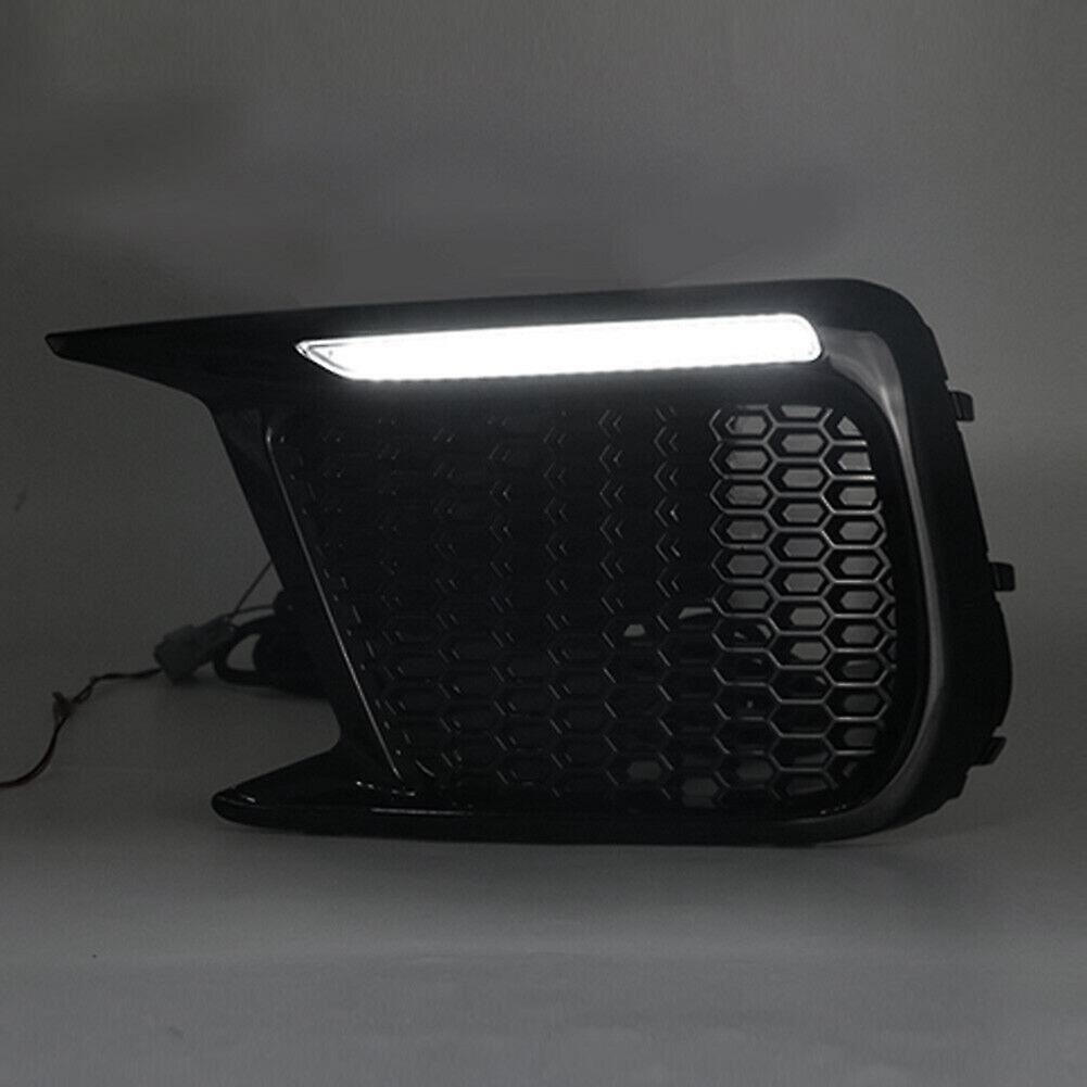 White Led Drl Daytime Running Light + Fog Lamp for Subaru Wrx Sti