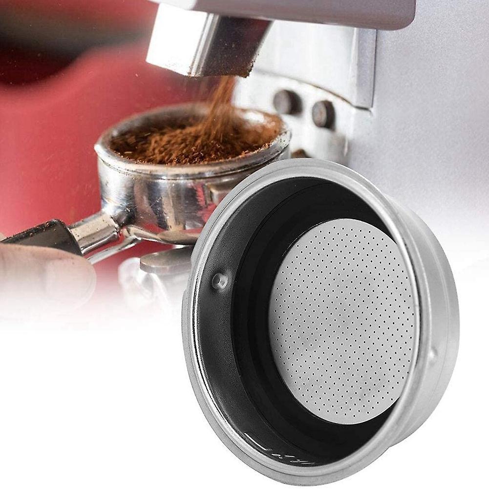 51mm Portafilter Filter Basket, Stainless Steel Coffee Filters,1 Cups