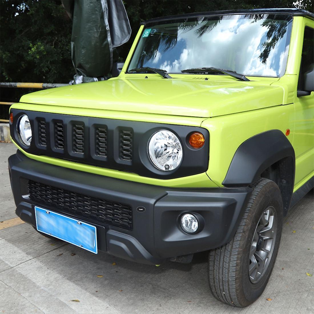 Car Front Bumper Grill Insert Cover for Jimny 2019-2022 ,carbon Fiber