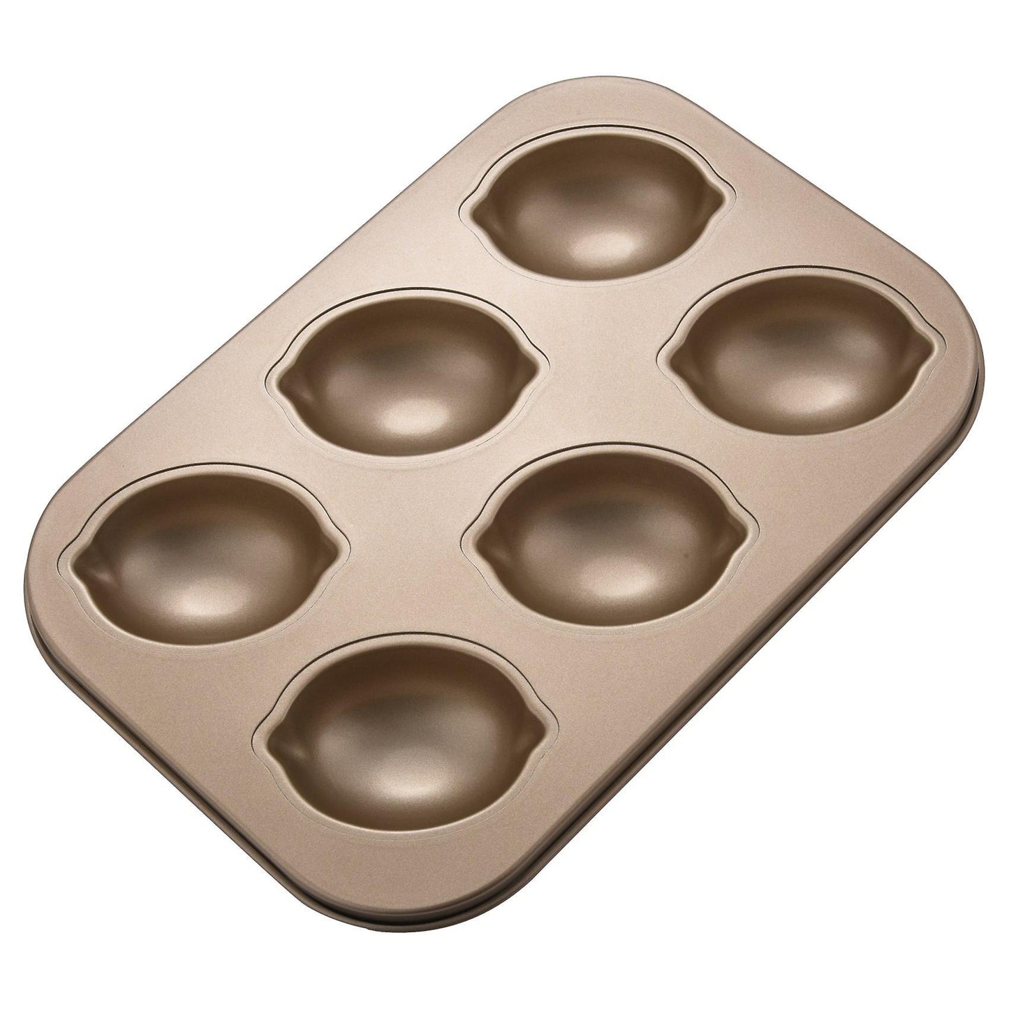Carbon Steel Cake Mold Lemon Shape Nonstick Cake Muffin Pot Tray