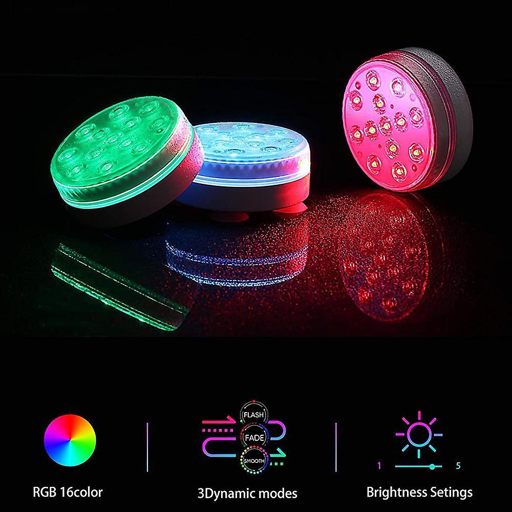8pack Submersible Led Pool Lights for Above Ground Pool