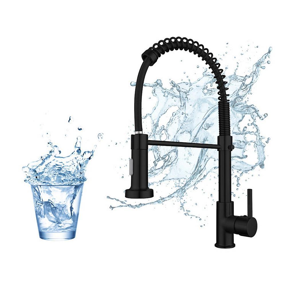 Rotatable Mixing Water Telescopic Faucet Suitable for Farmhouse