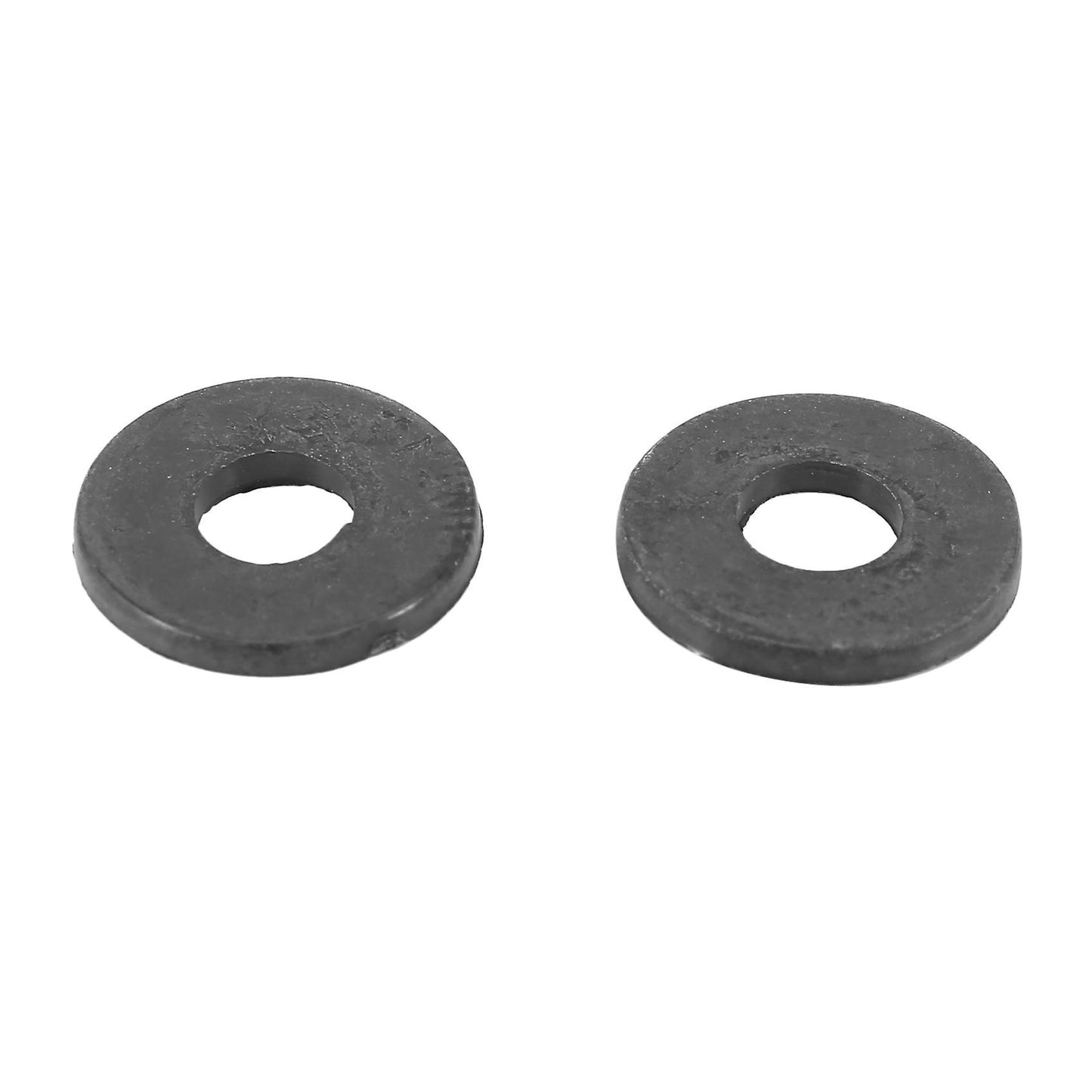 M4 X 10mm X 1mm Black Nylon Plated Washers Spacers Fastener 100pcs