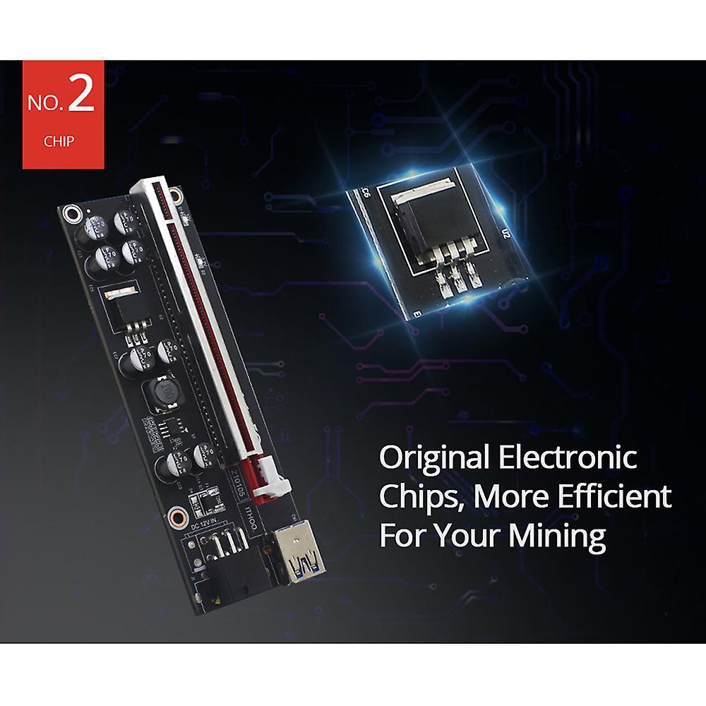 Ver009s Plus Pci-e Riser Card Usb Cable Connector for Graphics Mining