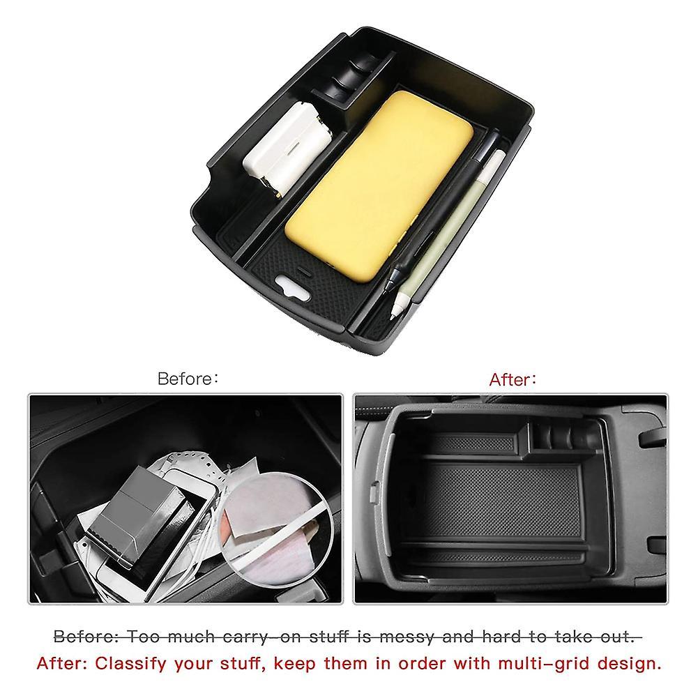 Central Console Armrest Storage Box Holder Interior Organizer Glove