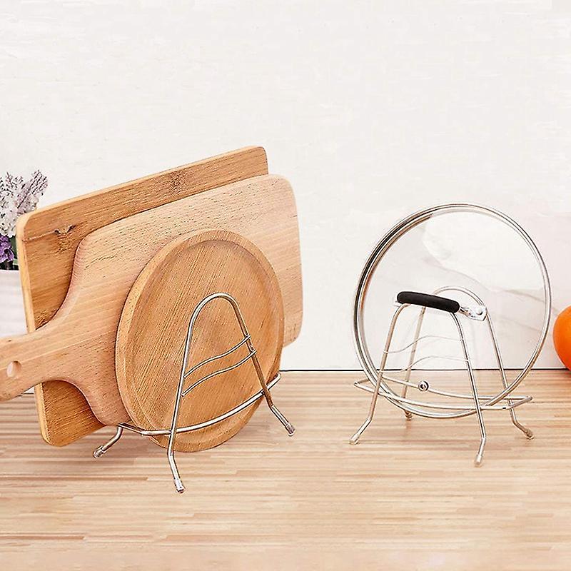 Board Stand Holder Storage, Pot Lid Stand Holder Rack, Organizer 2pcs