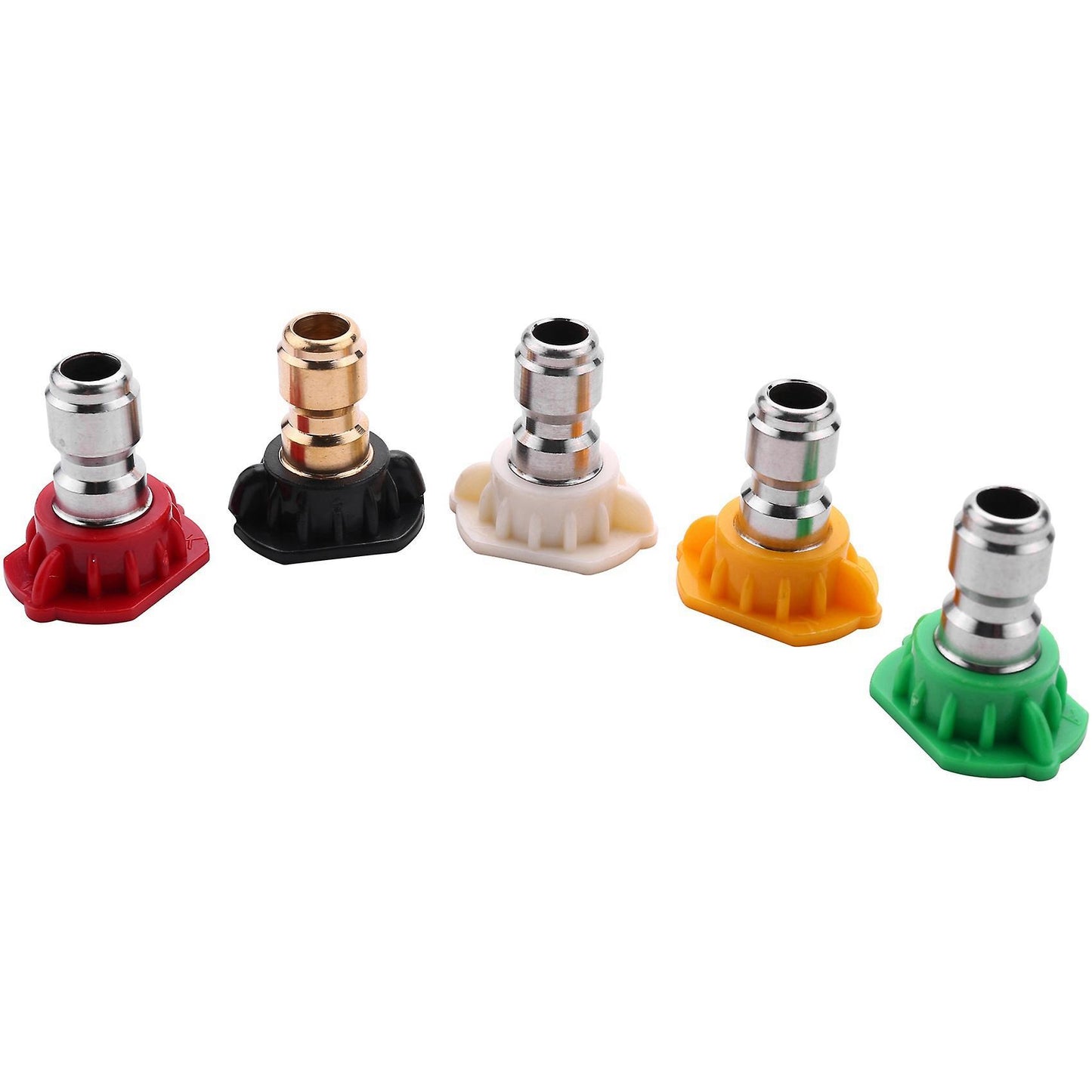 2.5gpm Pressure Washer Rotating Turbo Spray Nozzles Tip,5 Color