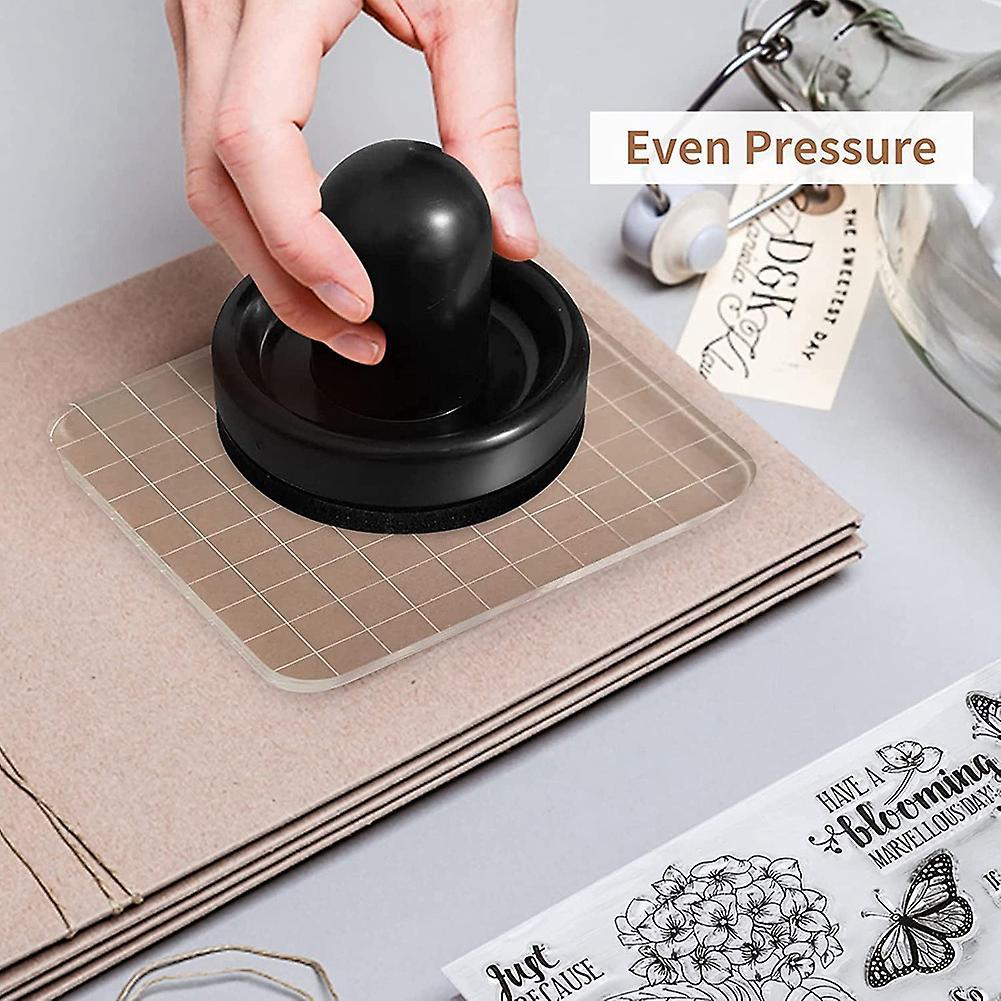 Stamping Tool,rubber Stamp Pressure Tool,stamping Blocks Press 2pcs
