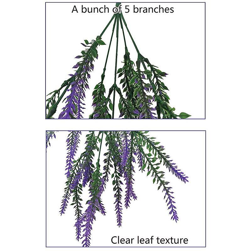 10 Bundles Artificial Flowers-lavender Flowers, Fake Flowers, C