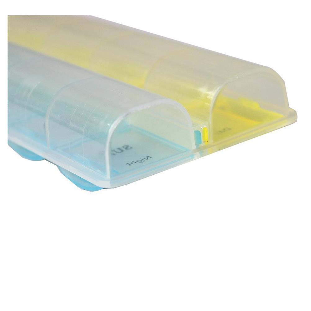 7 Day Weekly Tablet Pill Medicine Storage Organizer Container Case