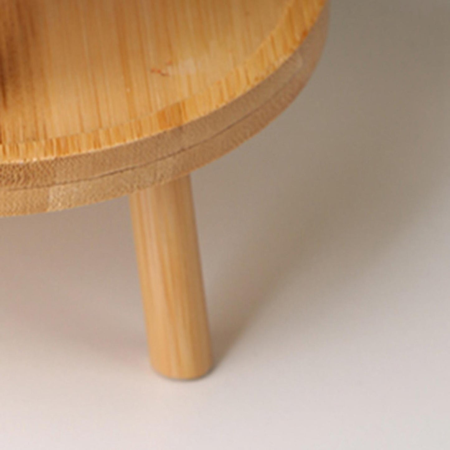 Wooden Plant Stand Flower Pot Base Holder Round for Indoor Outdoor