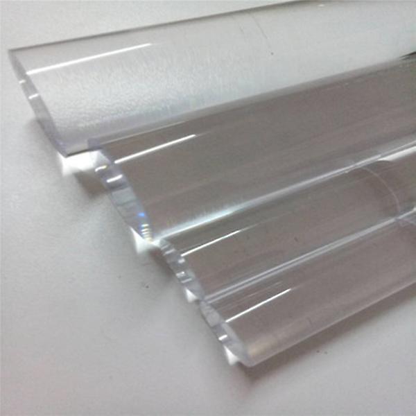 3mmx250mm Round Shape Solid Acrylic Rod Pmma Extruded Bar Clear 2pcs