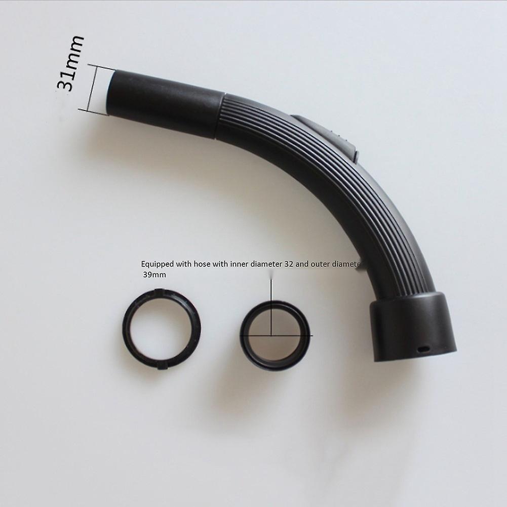 Universal Vacuum Cleaner Hose End Bend Bent Handle Tube Wand Set 32mm