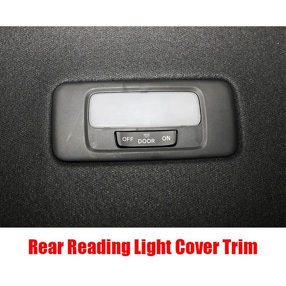 Car Rear Reading Lamp Shade Roof Lamp Decorative Cover Red