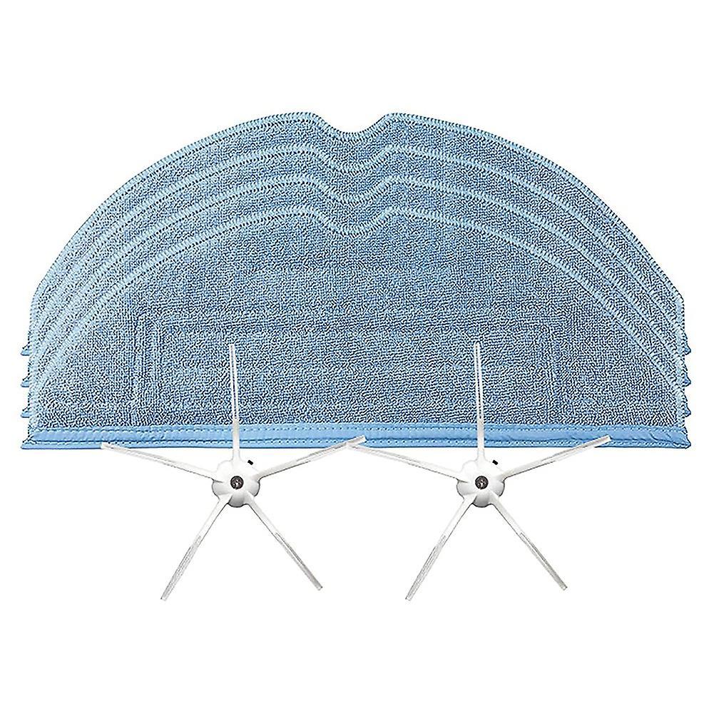 Mop Cloth with Side Brush for Roborock T7s T7s Plus Robot Cleaner B