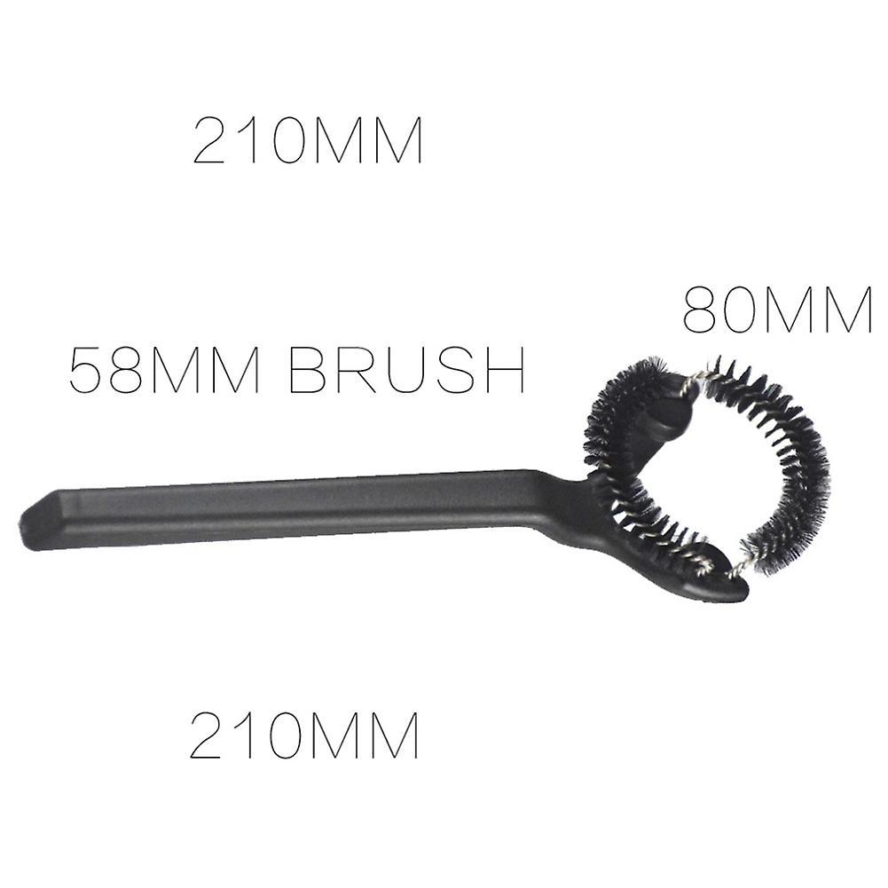 51mm Espresso Machine Brush Extension Cleaning Handle Brush