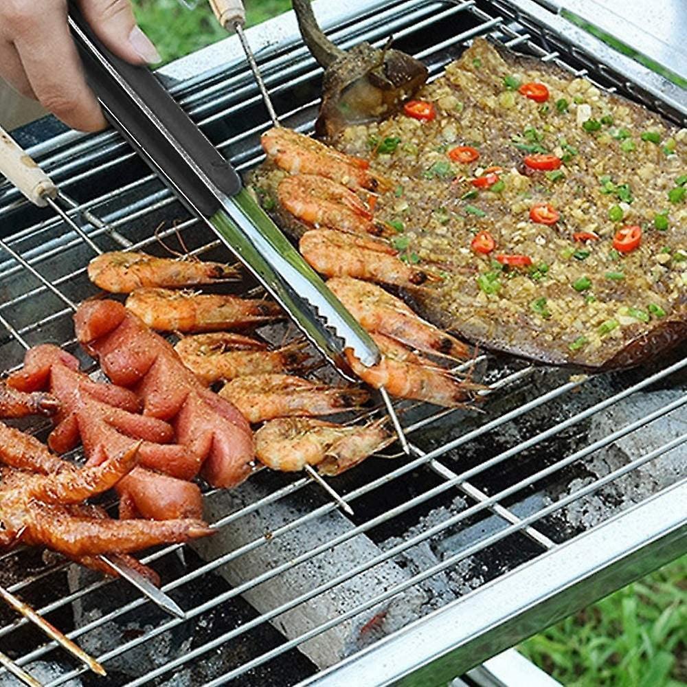 Barbecue Tongs,2 Pcs Kitchen Tongs Long, Easy Grip Handle