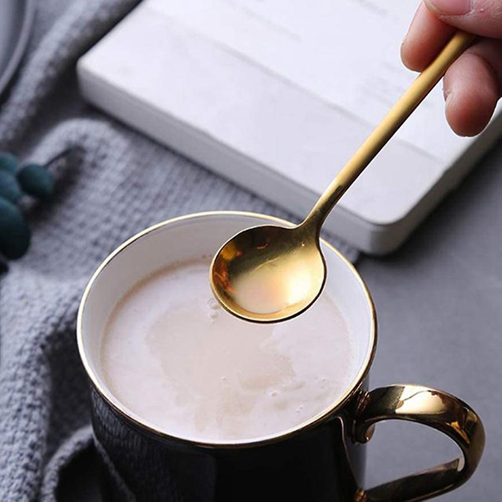 Stainless Steel 10 Pcs Espresso Spoons Teaspoons for Coffee Sugar