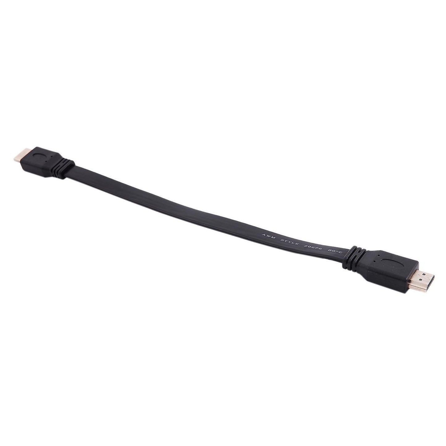 0.3m 1.4v High Speed 1.4a Hdmi Video Audio Flat Cable M/m 1080p 3d