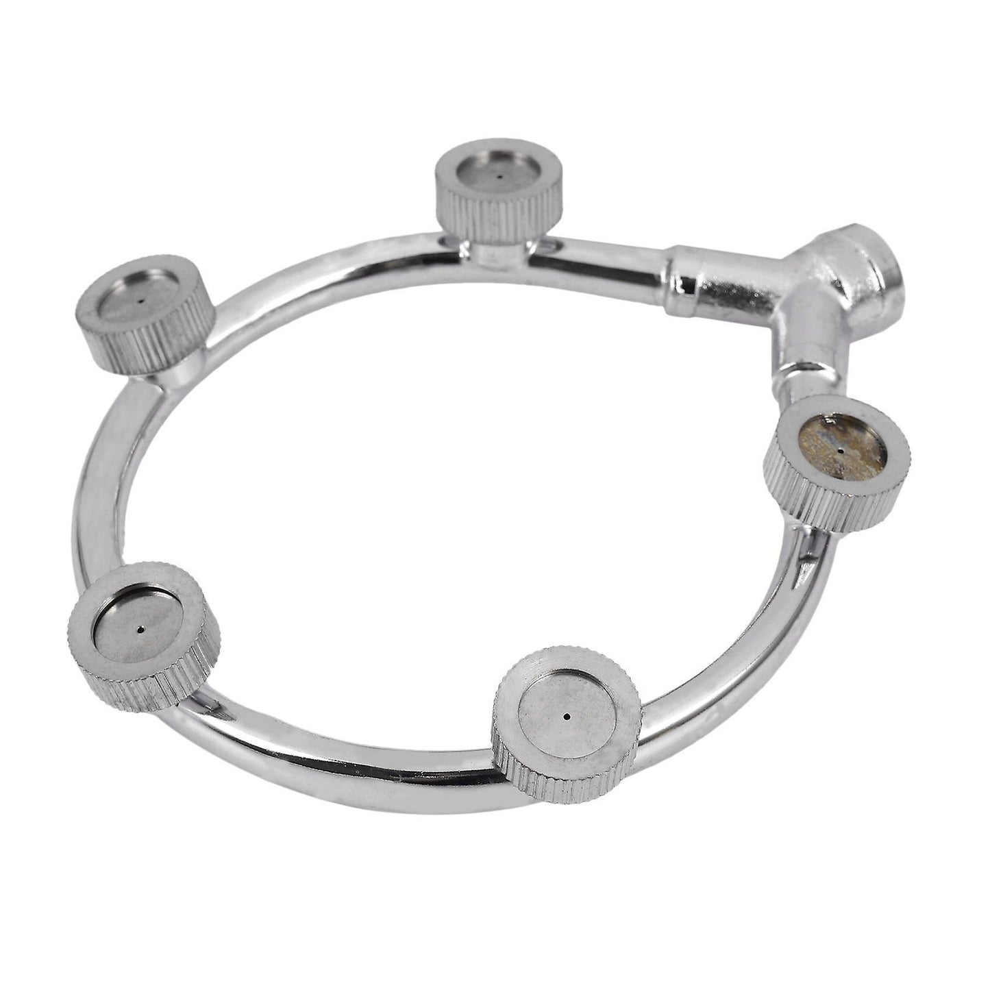 Stainless Steel Fan Ring with 5 Nozzle Seats Sprayer Mist Fan