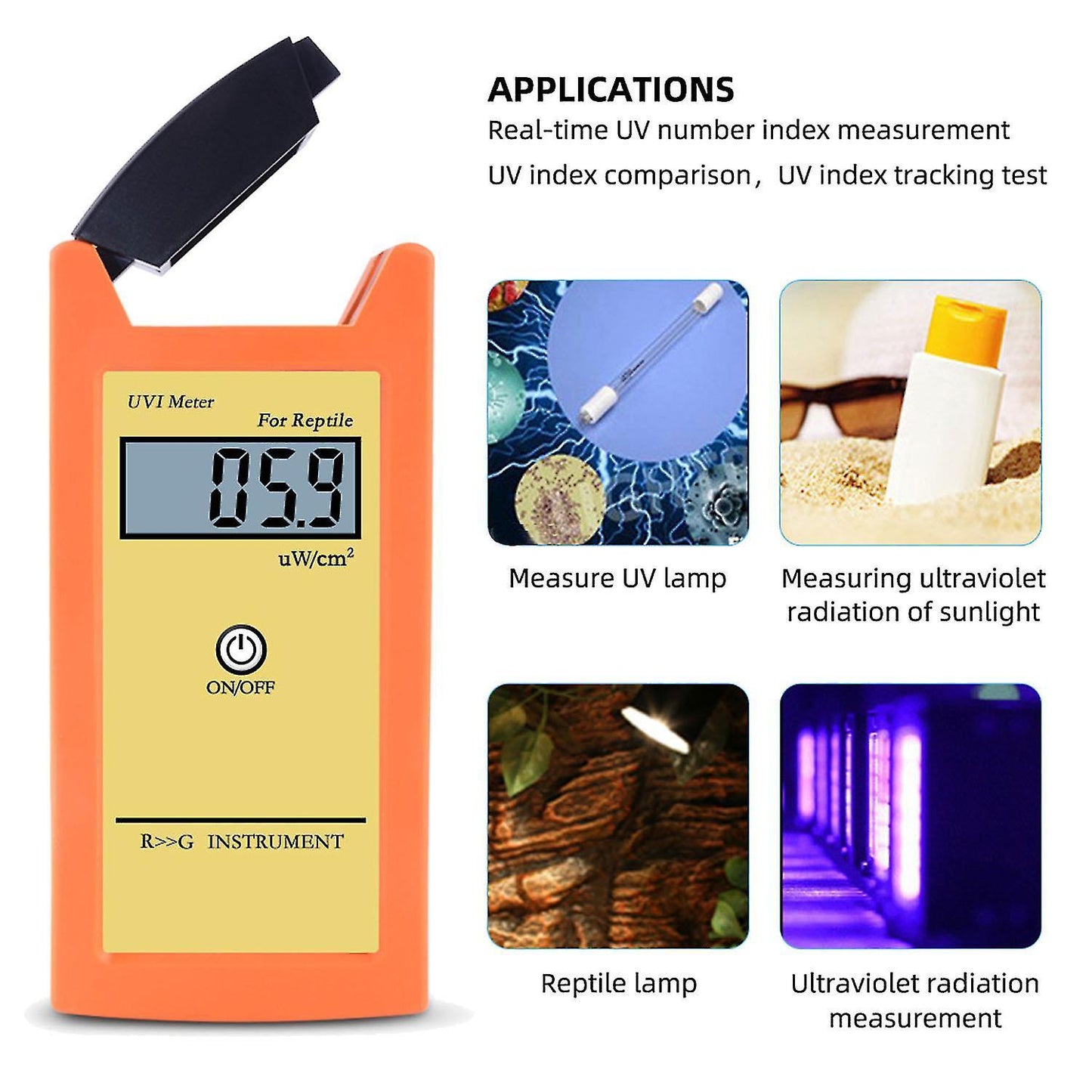 Rgt- Uvi Uvi Tester High Accuracy Uvi Detector Uvi Test Instrument