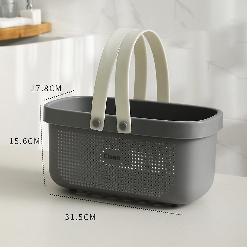 Bathroom Bathing Basket Washing Soap Cosmetic Shower Storage Basket F