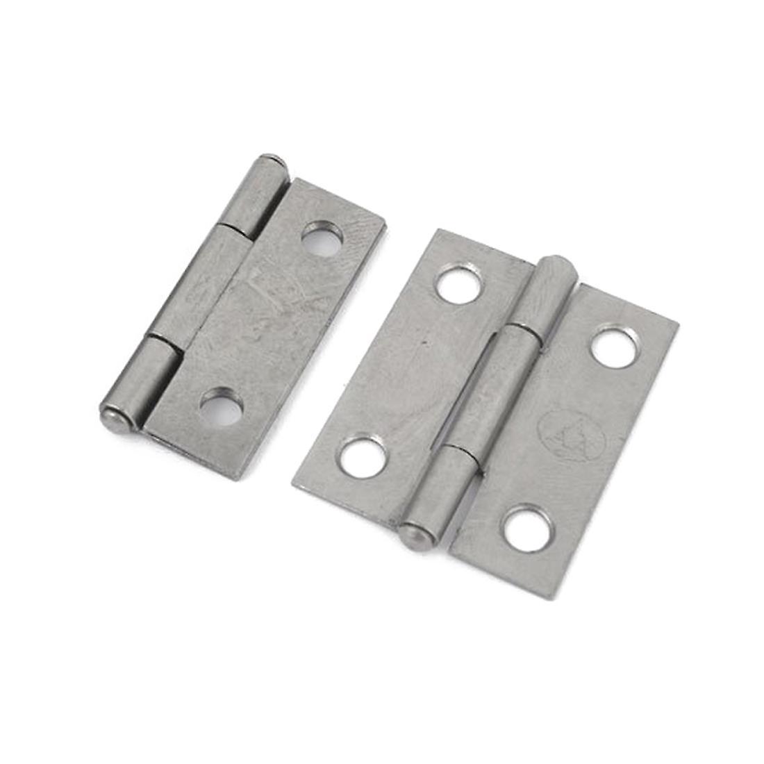 Rectangle Folding Closet Cabinet Door Hinge Hardware 1.5" 20 Pcs