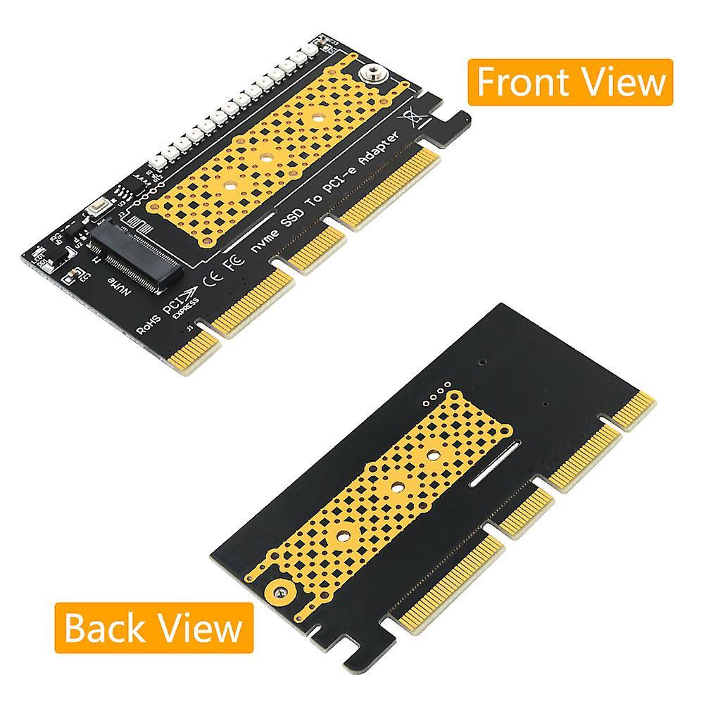 M.2 Nvme Ssd to Pci-e 4x/8x/16x Adapter with 3528 Colorful Flash