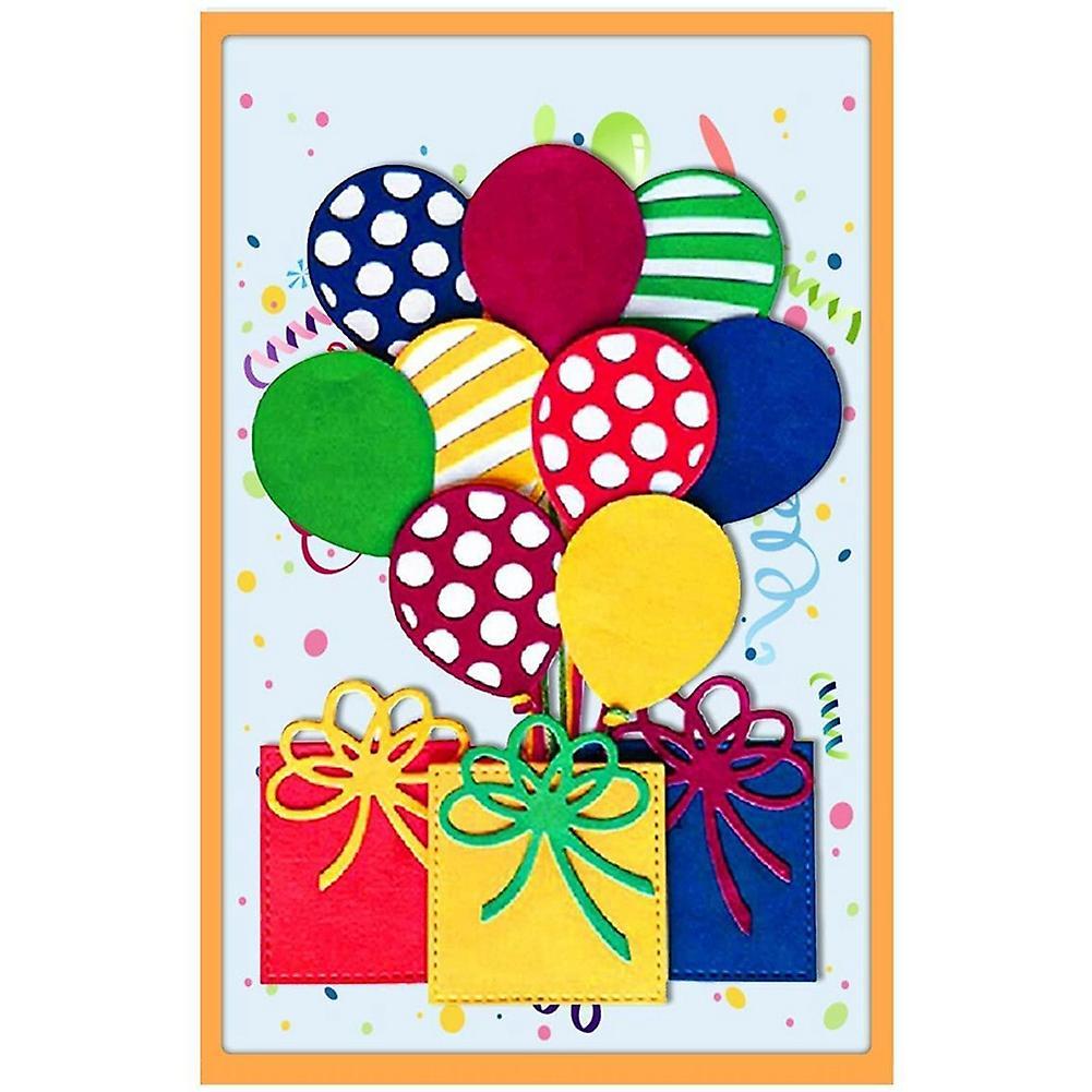 Balloons Cutting Dies,metal Template Molds for Diy Scrapbooking Paper
