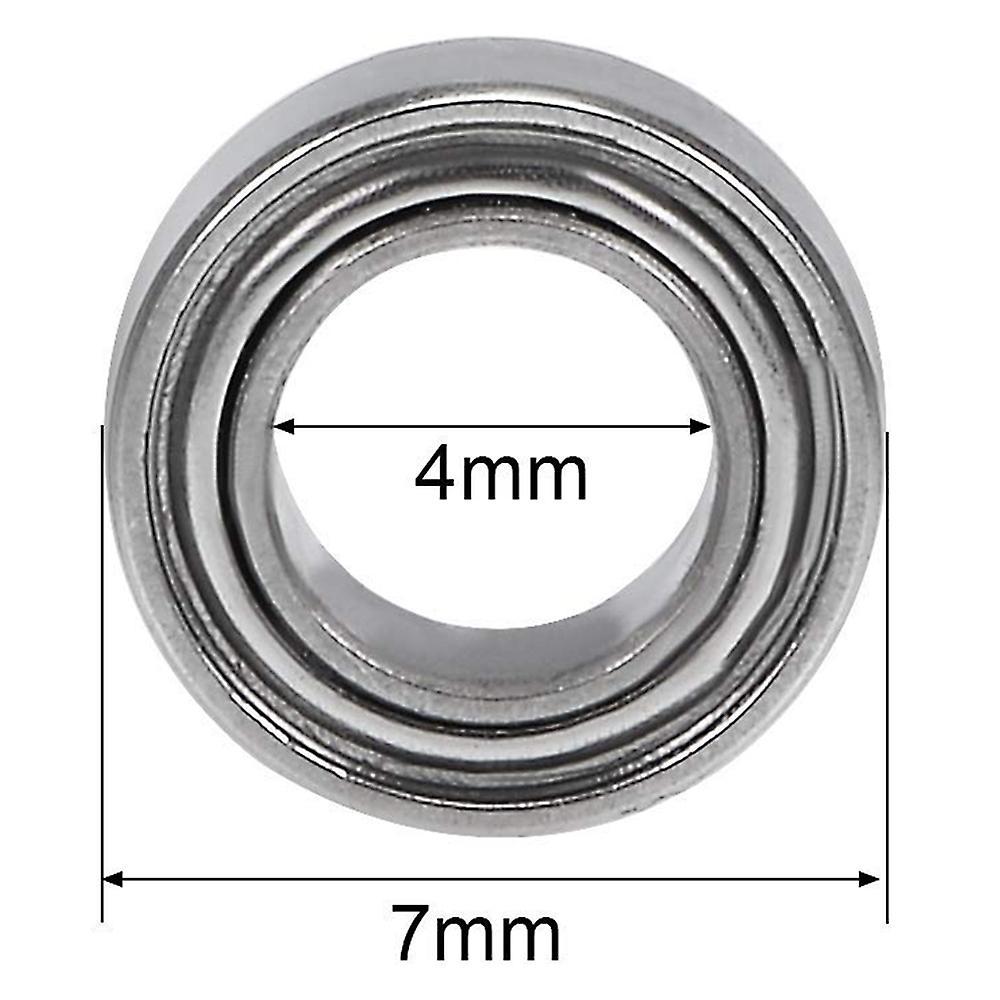 Pack Of 10 Smr74zz Abec-9 Stainless Steel Ball Bearings 4x7x2.5mm