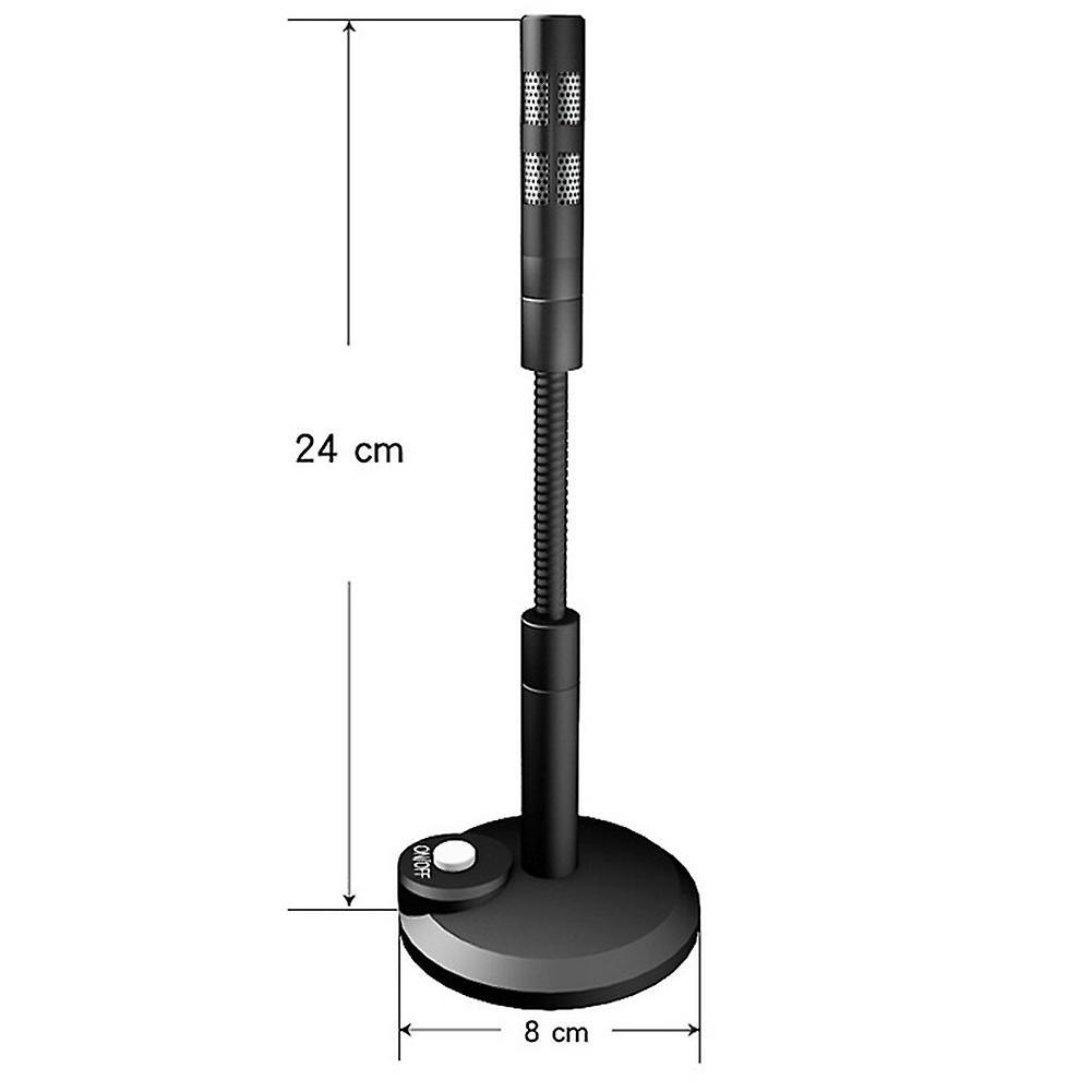 Usb Microphone 360 Omnidirectional Wired Microphone Adjustable Angle