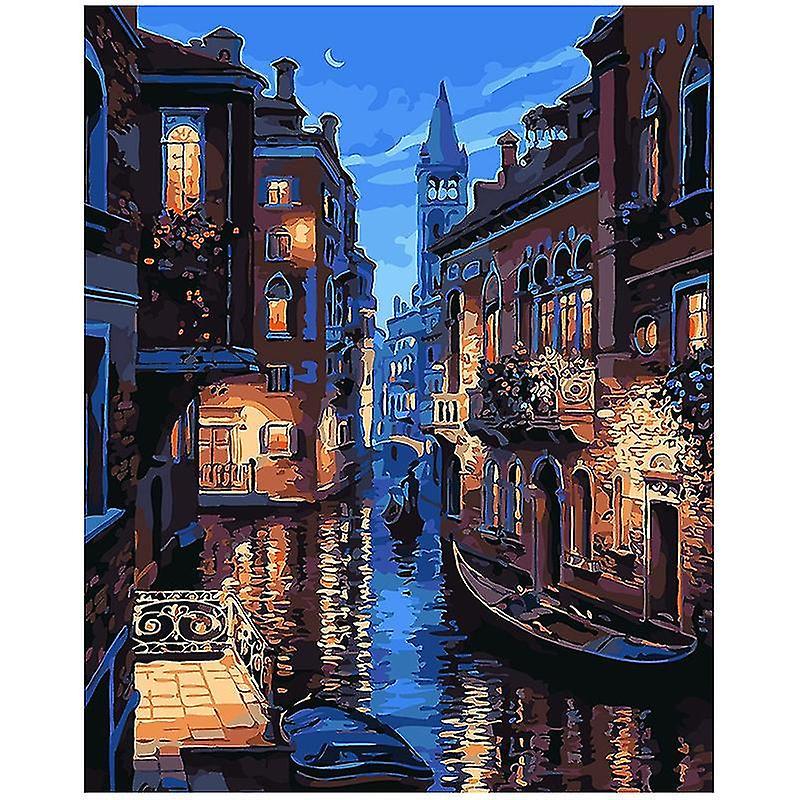 Adult Digital Painting, Digital Kit Painting On Canvas, Children's