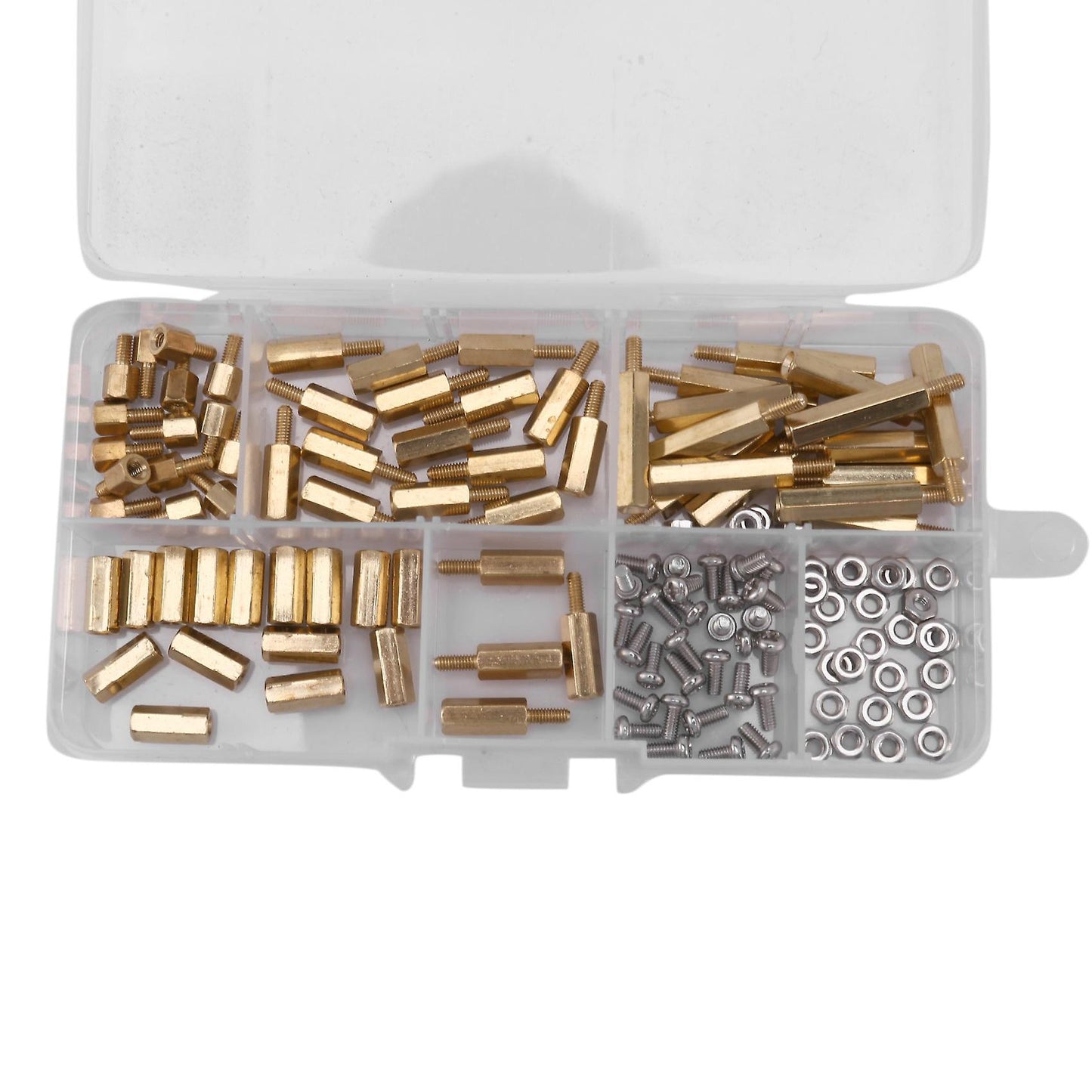 124pcs Installation Tool M2.5 Series Brass Hex Standoff / Nuts+screws