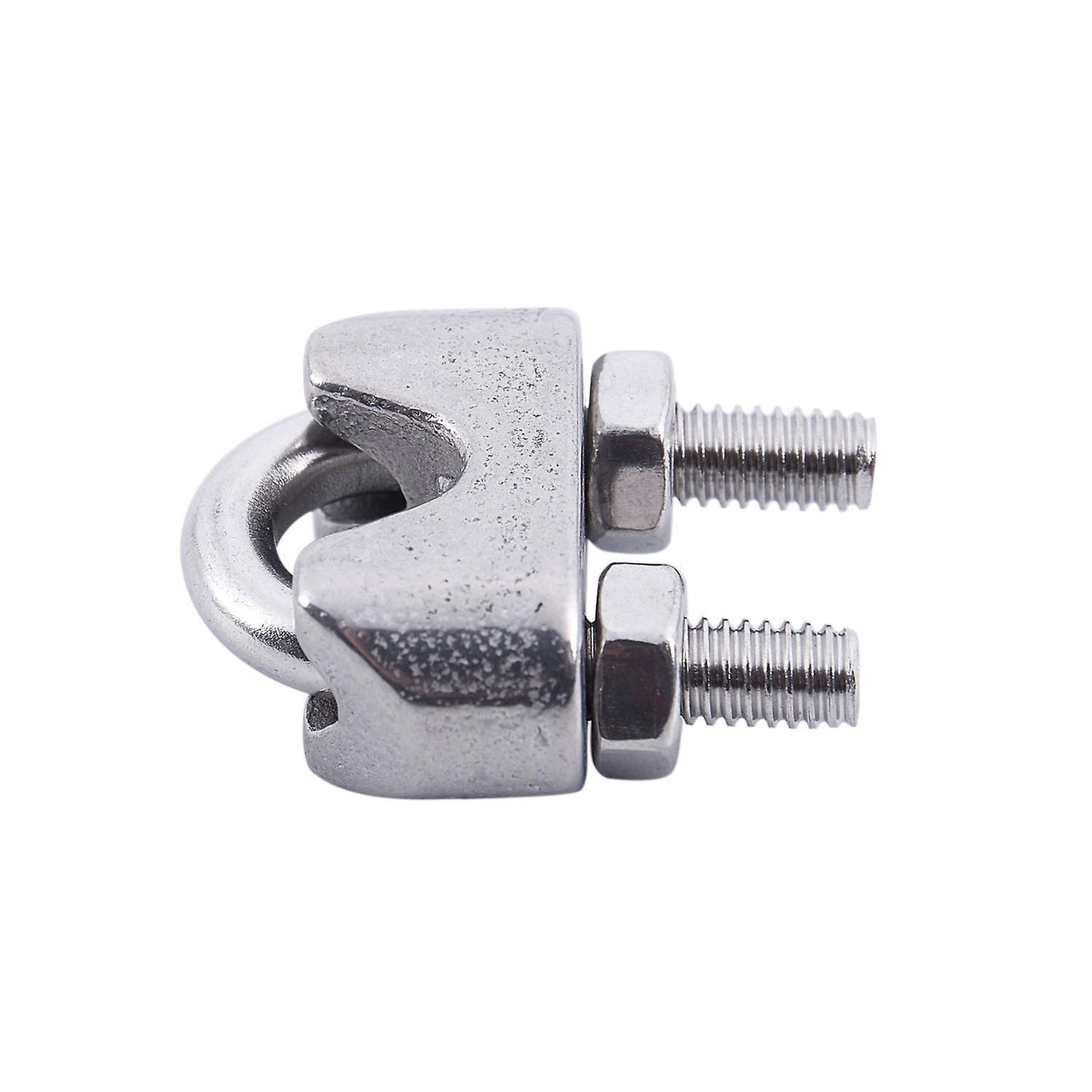 4pcs Stainless Steel Cable Clip Saddle for 5/32 Inch 4mm Wire Ropes