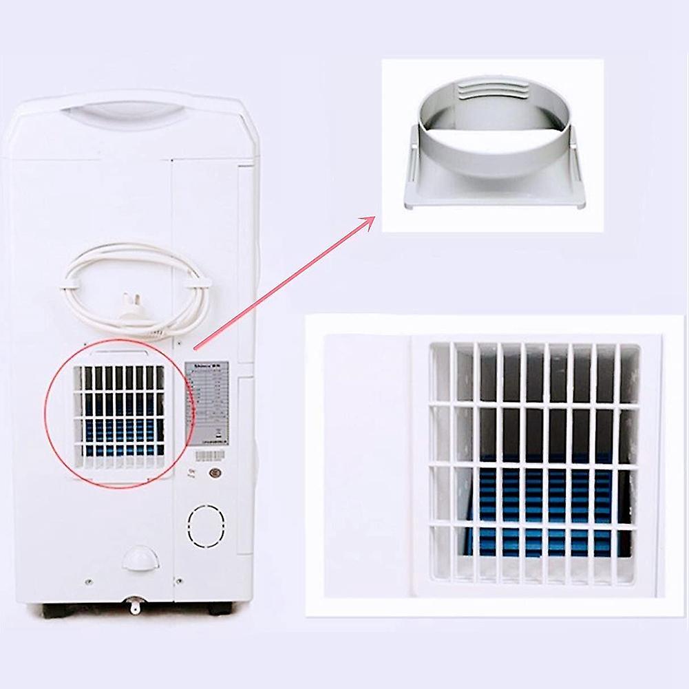 Air Conditioner Exhaust Hose Coupler Window Adapter Square to Round