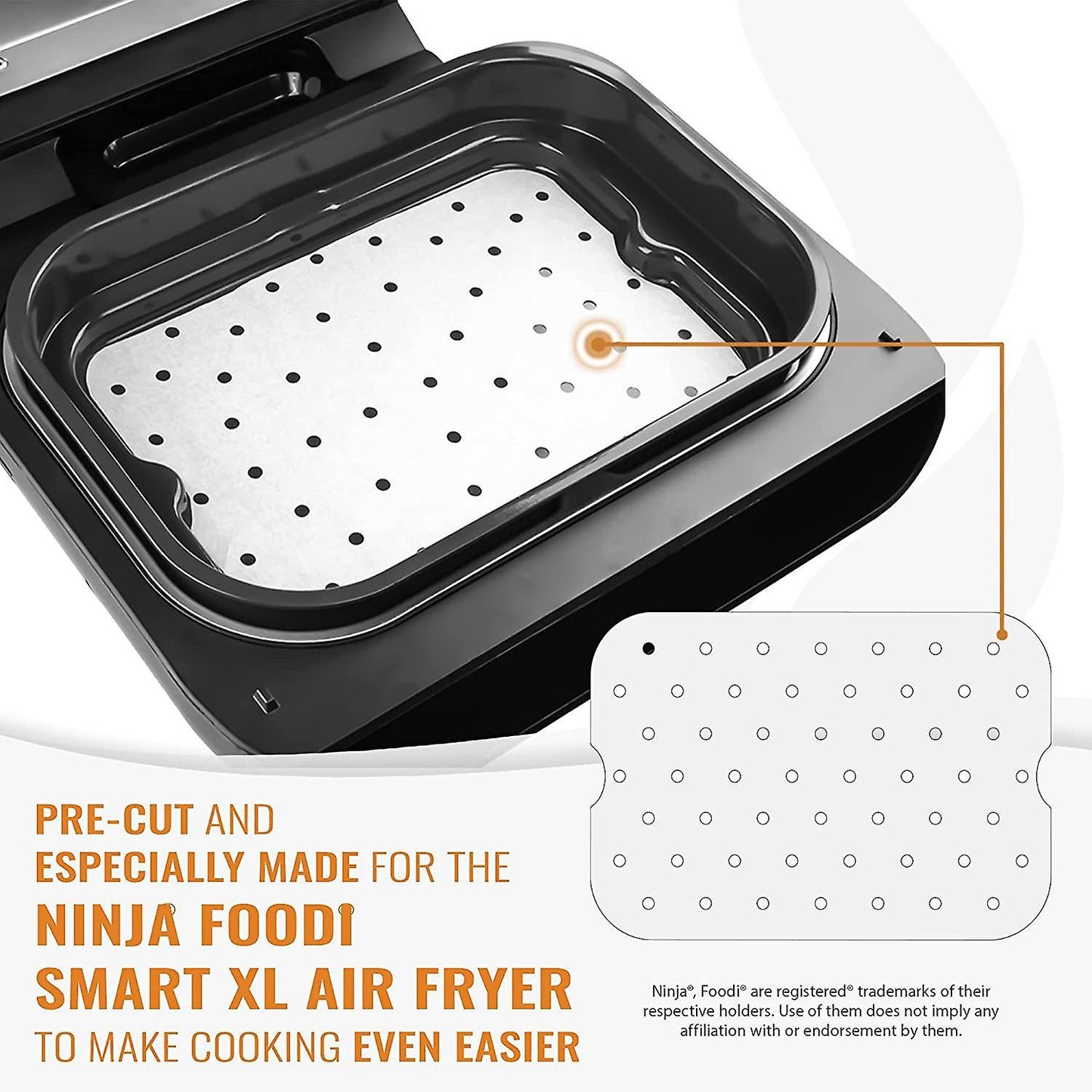 Air Fryer Parchment Paper Liners for Ninja Foodi Xl Smart