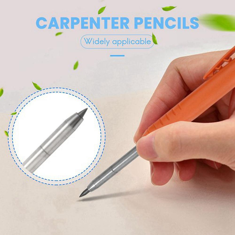 Solid Carpenter Marker Pencil Set for Deep Hole Stone Marking Tool