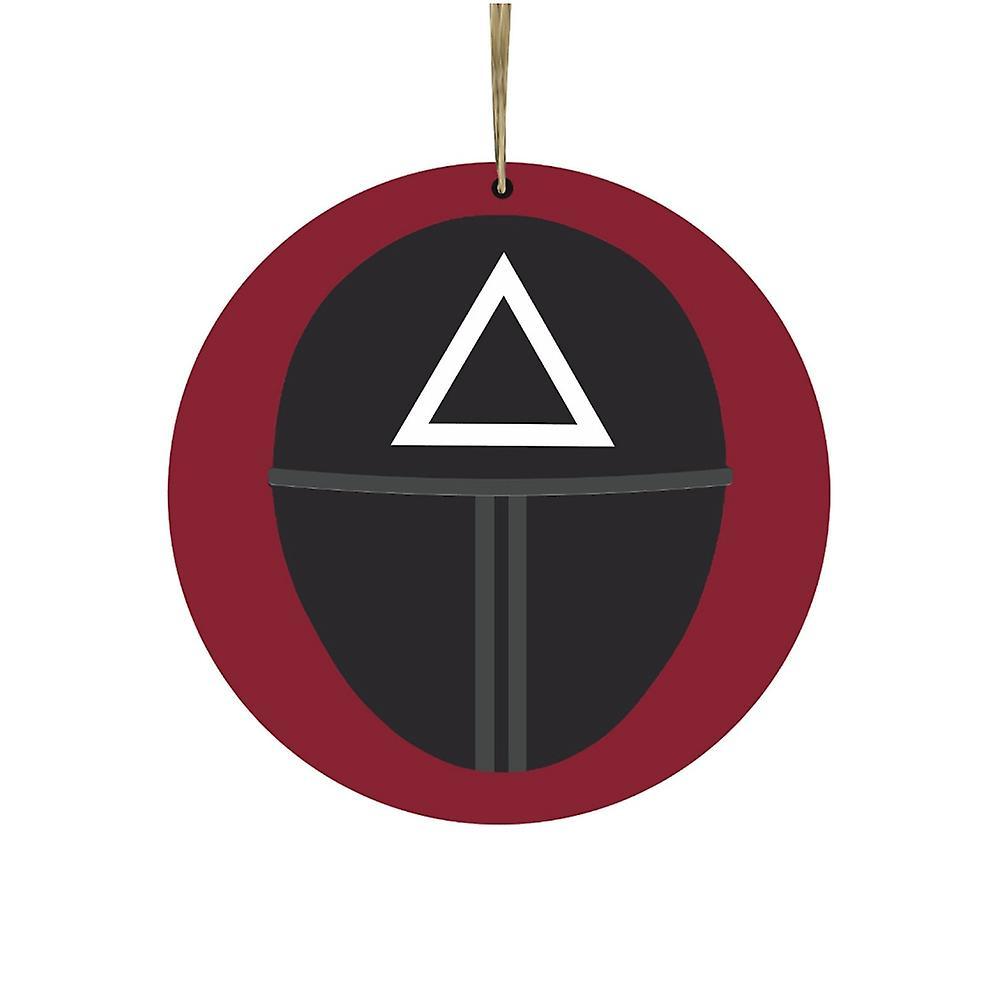 Squid Game Pendants Christmas Squid Game Ornaments Triangular