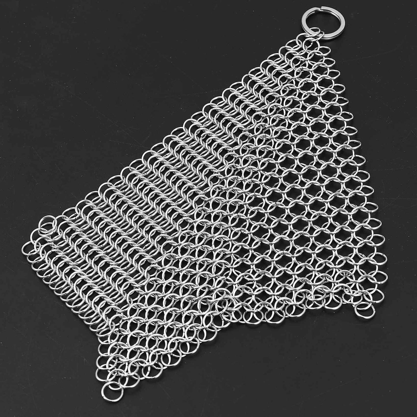 Cast Iron Cleaner - Premium 316 Stainless Steel Scrubber , 8x6 Inch
