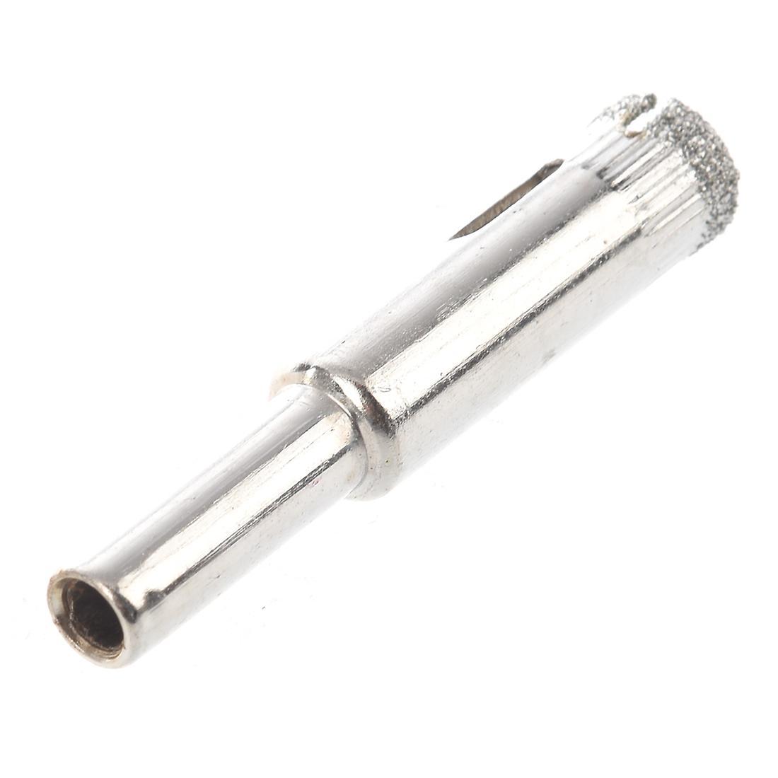 4 Pcs 10mm Dia Diamond Coated Drill Bit Marble Tile Glass Hole Saw Cutting Tool