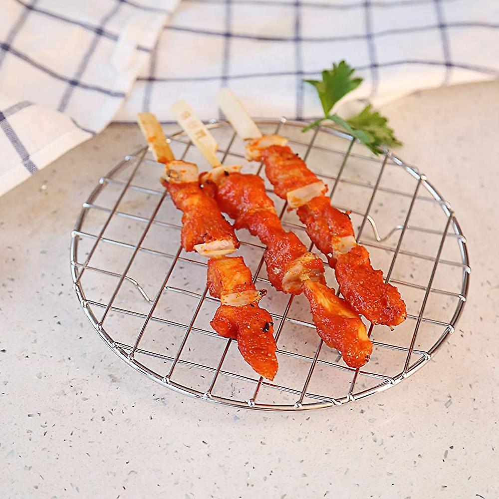 Round Cooling Rack, Roasting Rack Food Steamer Rack Oven Rack 21cm