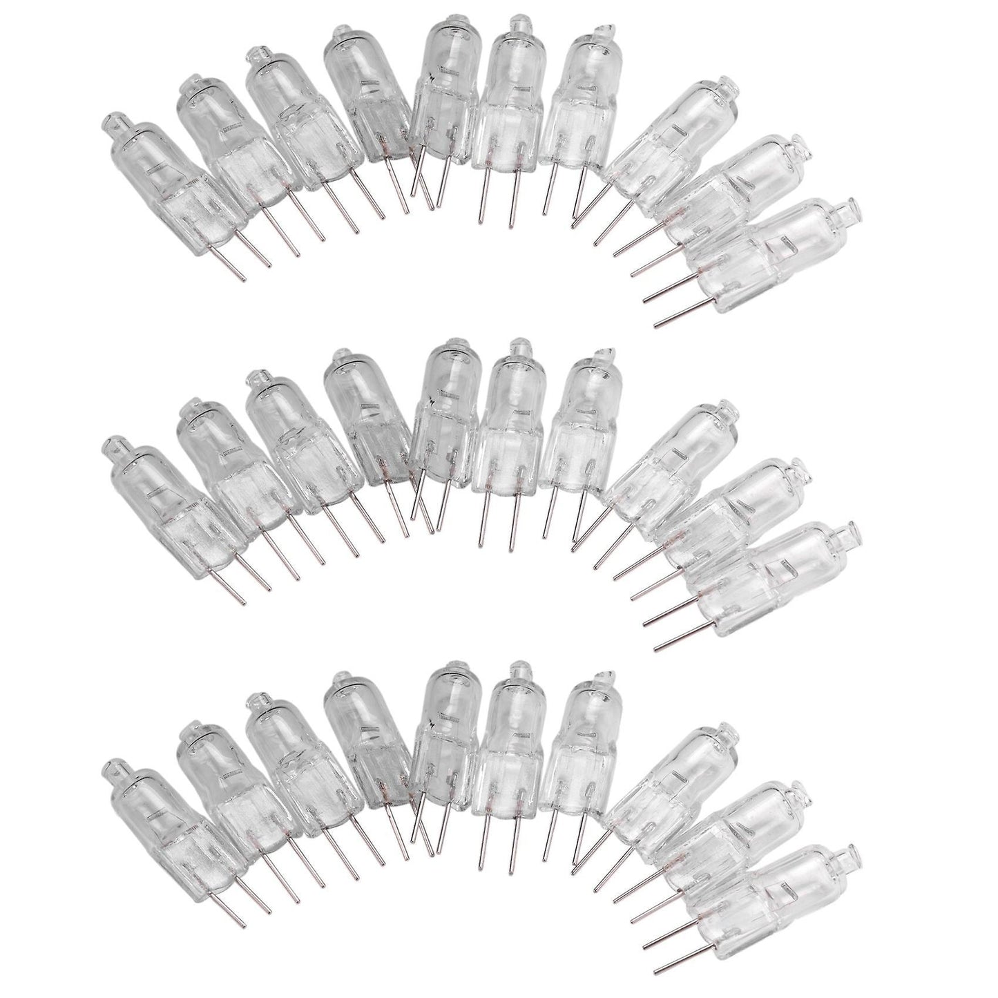 10x G4 Warm White Jc Halogen Capsule Bulb Lamp Clear 10 Watt 12v