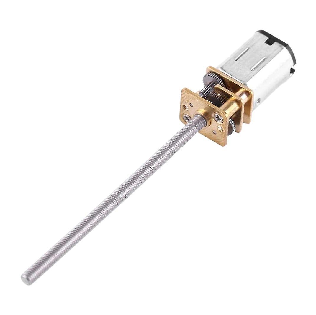 Dc 6v Gear Motor with M3x55mm Lead Screw Thread Output Shaft-6v 30rpm
