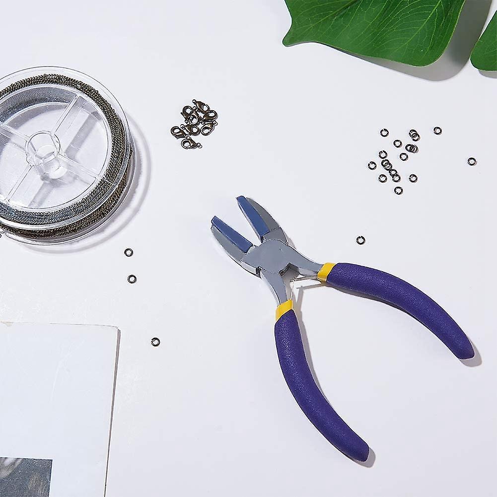 Jewelry Pliers Set Craft and Jewelry Tool Kit Purple Handle Wear