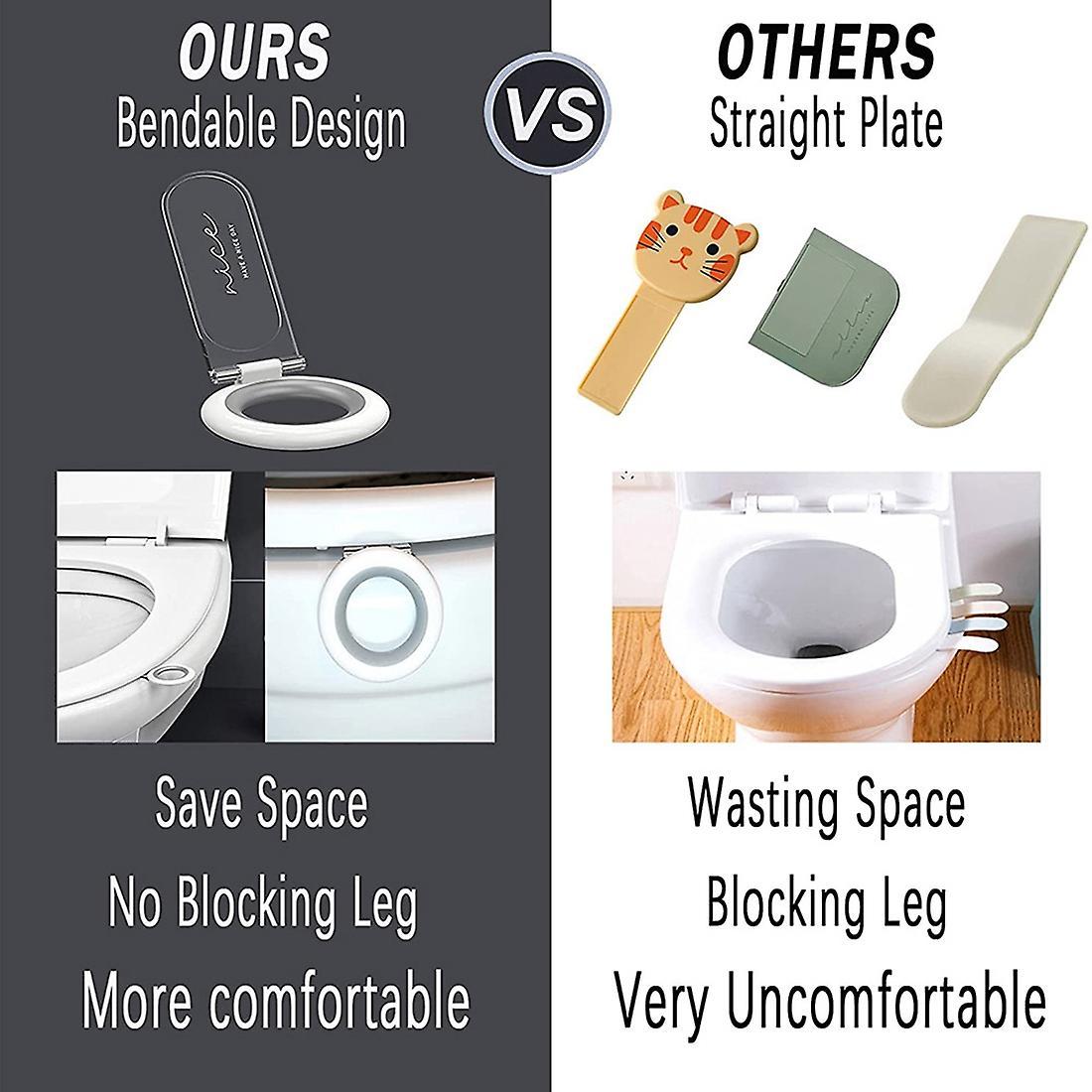 2pcs Toilet Lid Lifter, Toilet Seat Handle Lifter Toilet Cover Lifter