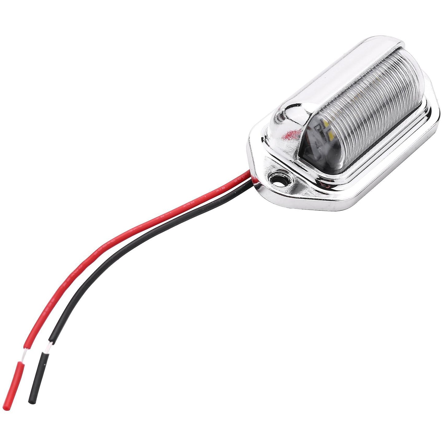 2pcs 6-leds Number License Plate Tag Light 12v for Vans Trailers