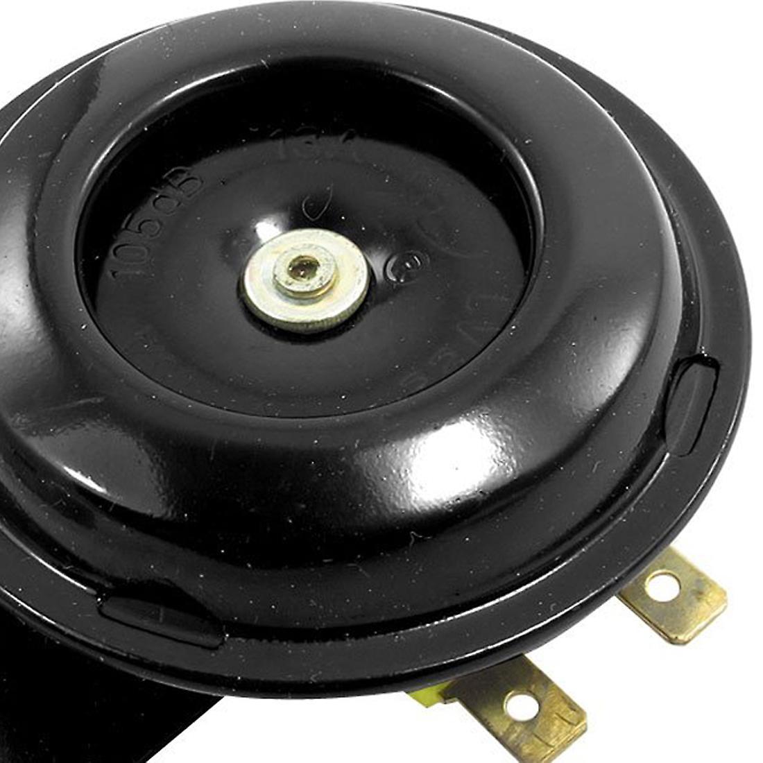 Dc 12v 1.5a Black Metal Security Alarm Compound Horn for Motorcycle