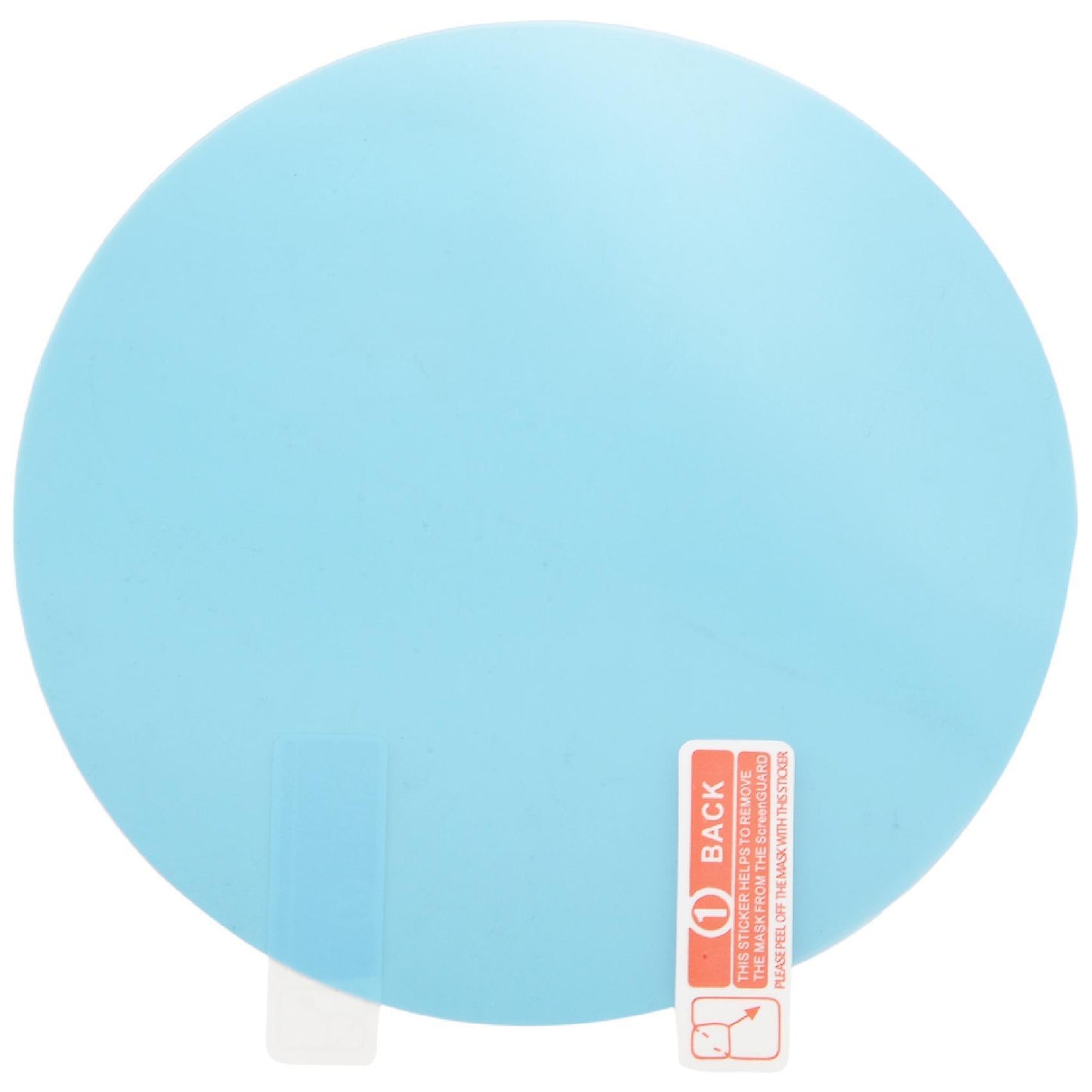4pcs Car Rearview Mirror Film Film Film (2 Round and 2 Rectangles)
