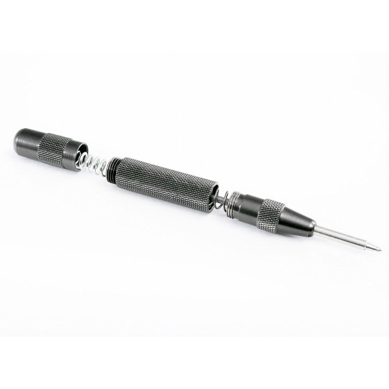 Automatic Centre Punch Spring Loaded Metal Wood Press Dent Marker 1pc