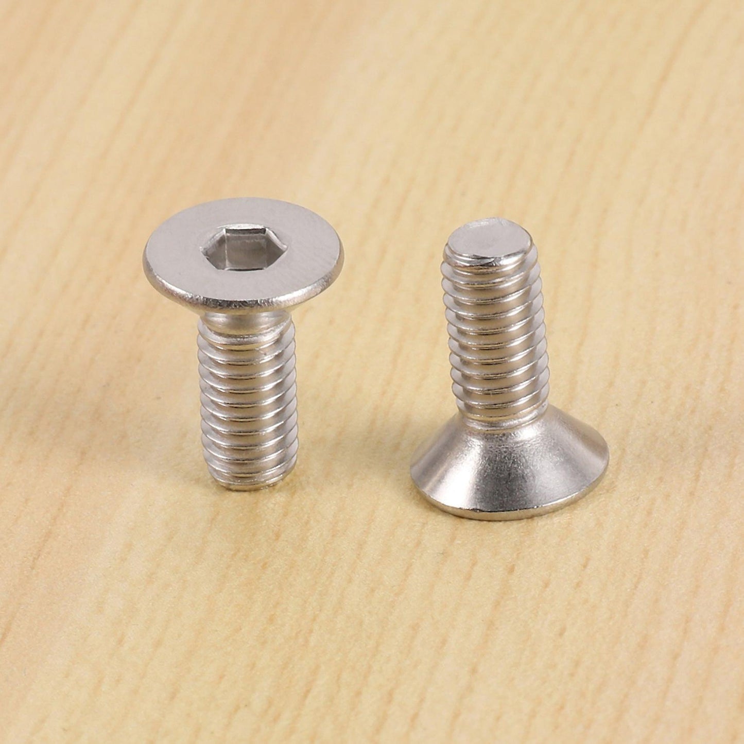 M6 X 16mm Metric Hex Socket Countersunk Flat Head Screw Bolts 20pcs
